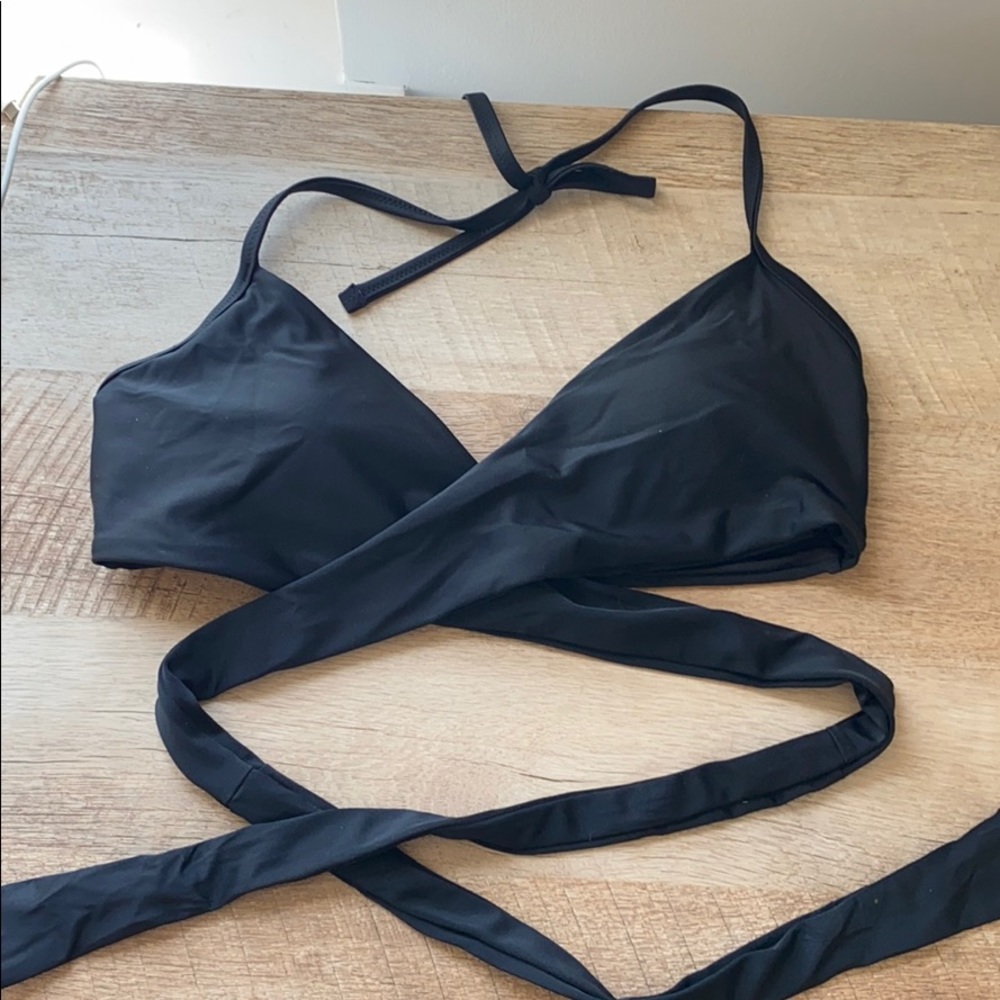 Aerie wrap Swim Top - Large